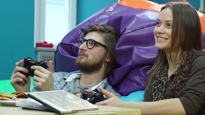 Girls, what do you mainly do when you are at home with your partner and they are playing video games?