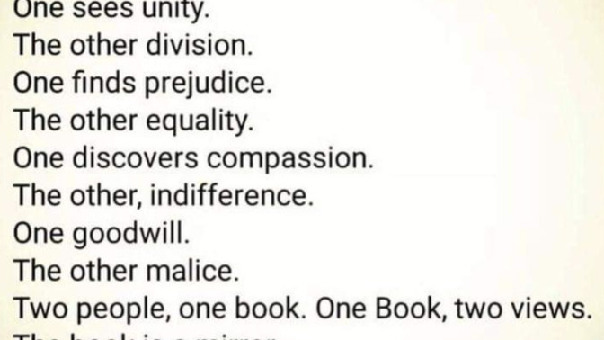 What do you think of this perspective on the Bible?