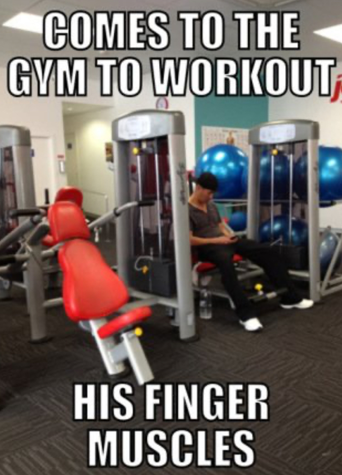 Why would a gym bro look at me in confusion/curiosity cause I was sitting on a bench before my set?