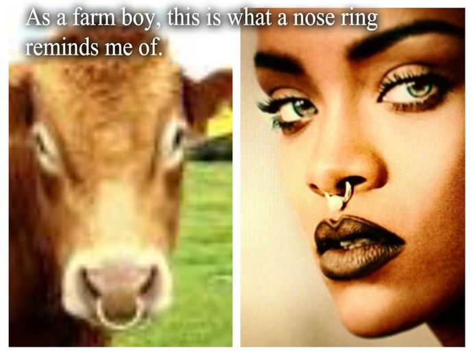 Would you think differently of a girl if she had a septum piercing?