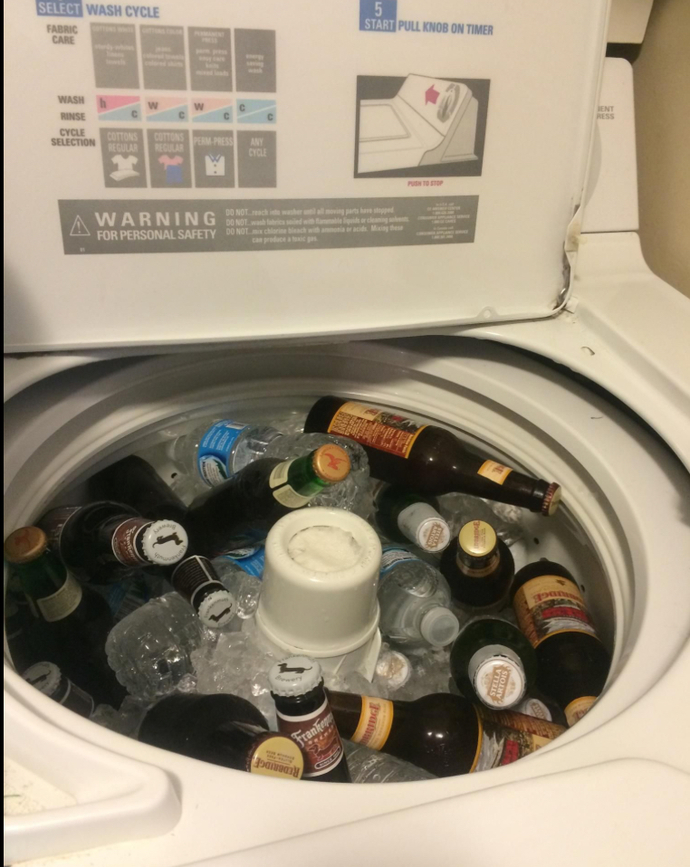 Do you take any notice of the washing machine knob?