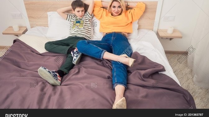 Till what age do you think it's OK for son to sleep in same bed with mom?