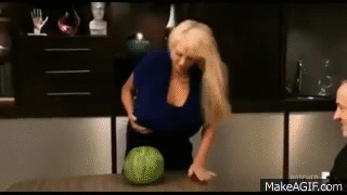 Are these the biggest melons you ever saw?