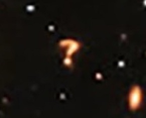 A giant question mark was discovered in deep space. What does it mean?