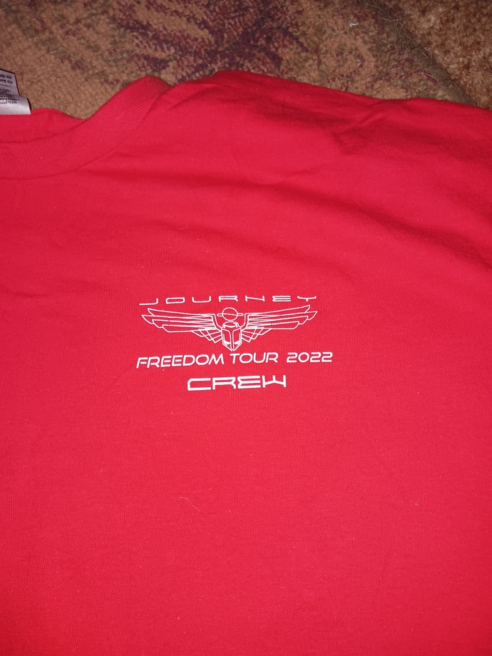 What was the last band/musician you wore a t-shirt for?