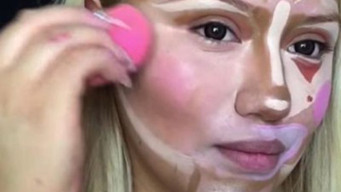 Would you say something if you thought she wore too much makeup?