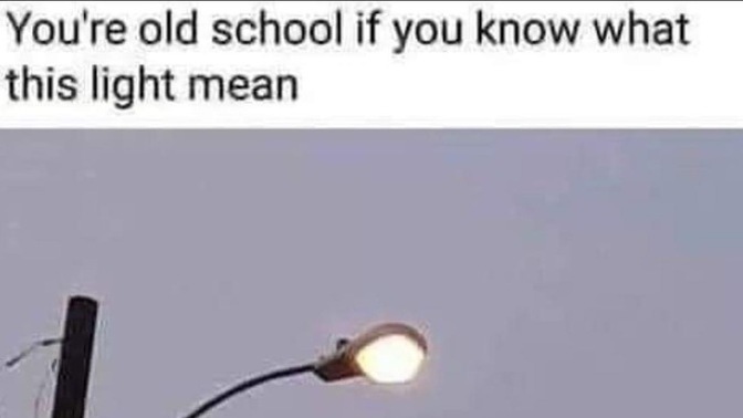 Do you know what this light means growing up?