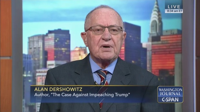 Do you agree with Alan Dershowitz, the purpose of the cases against Trump is to get a conviction before the election, even if they lose on appeal?