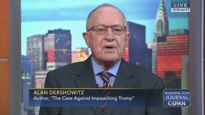 Do you agree with Alan Dershowitz, the purpose of the cases against Trump is to get a conviction before the election, even if they lose on appeal?