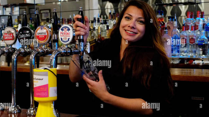 How do you get on first name terms with the bar staff?