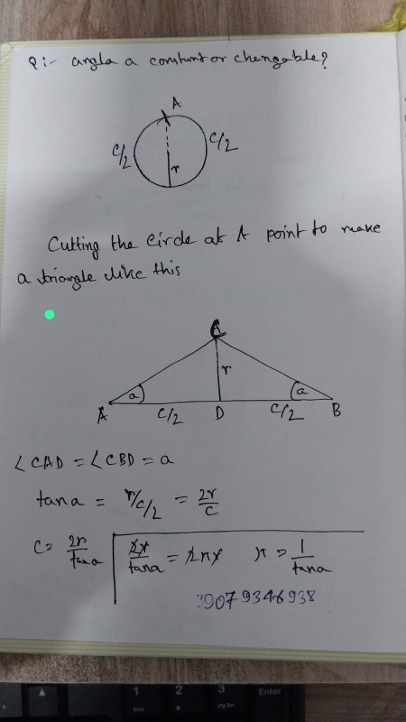 Is it the right way to measure the value of Pi?