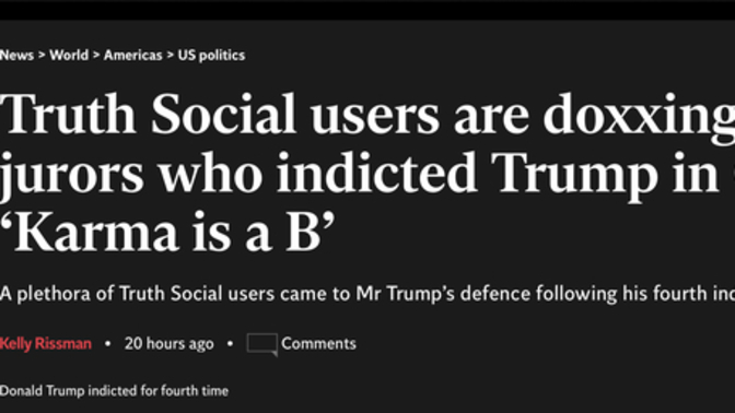 Do Trumpers support the rule of law or not?
