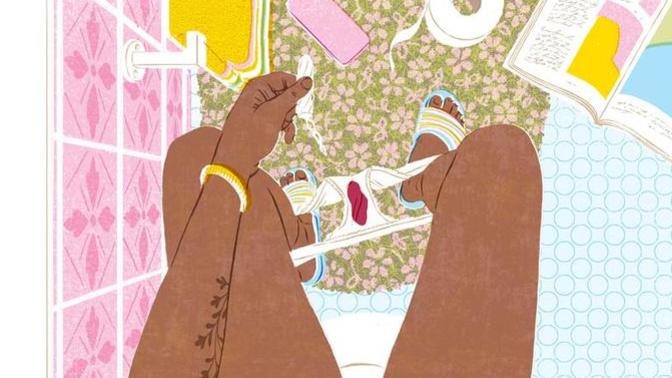 My period is late, there is brown spotting on my panties and I see it when I wipe. What is going on?