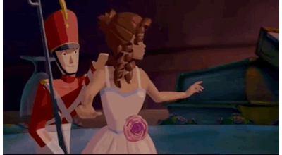 What does it mean when a guy sneaks up behind a girl and whispers in her ear?