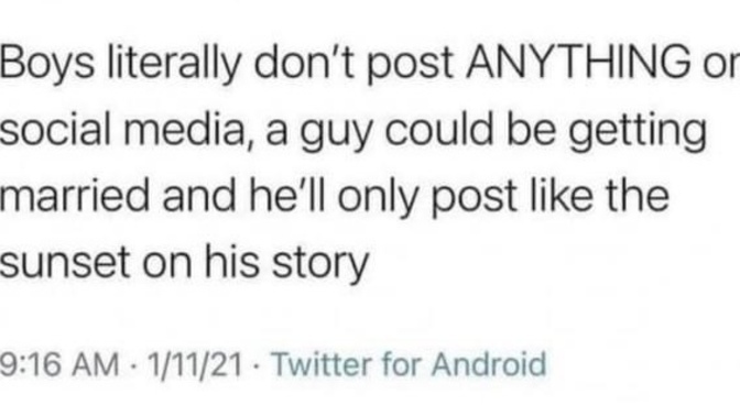 Guys, what do you like to post online? If you even post anything? If not, why not?