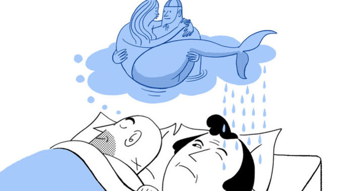 Have you ever had a partner do something really bad in your dreams and then after you wake up you're mad at them?