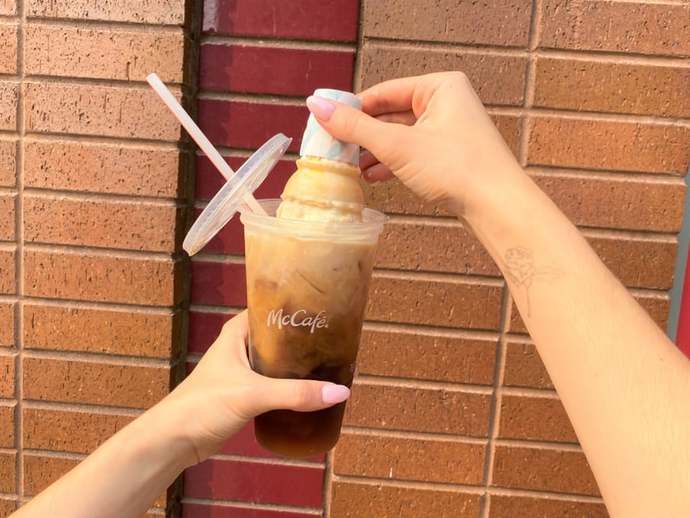 If I add ice cream to my coffee it's like flavored milk right?