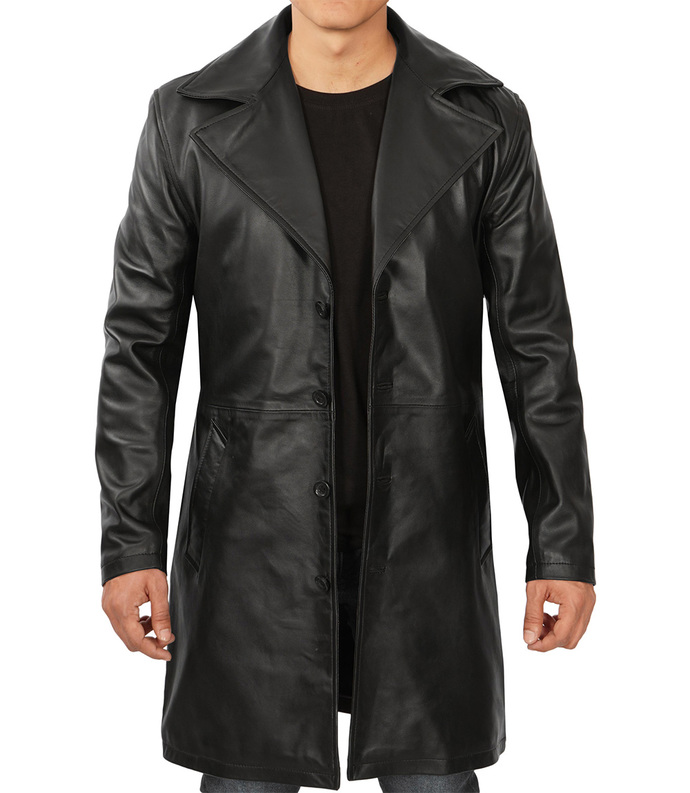 Help me choose the best looking leather coat for a man? Guys, would you wear any of these?