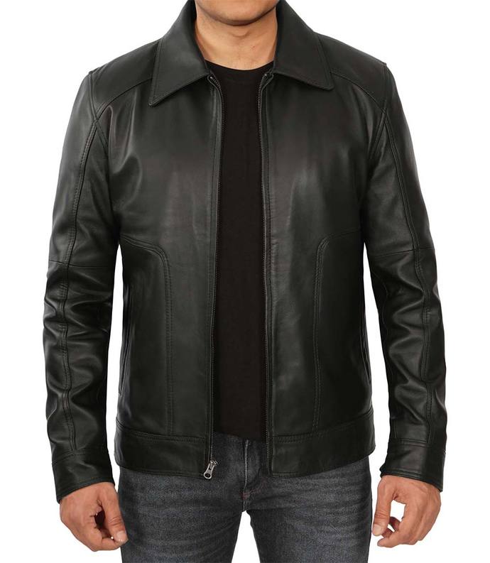Help me choose the best looking leather coat for a man? Guys, would you wear any of these?