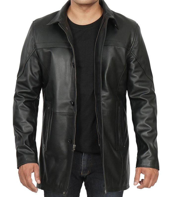 Help me choose the best looking leather coat for a man? Guys, would you wear any of these?