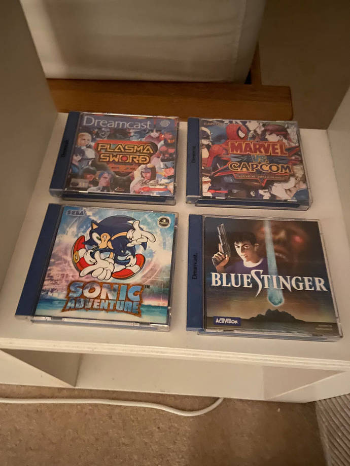 my dreamcast collection