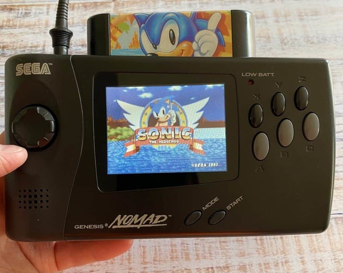 Sega NOMAD. (Genesis handheld)