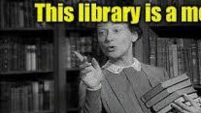 When was the last time you went to a library?