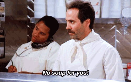 Are there any foods that piss you off?