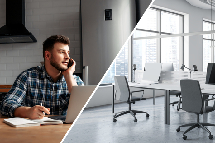 Would you prefer working in an office, at home, or a mix of both? ?