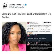 Would you be happy with a racist black Supremacist teaching your kids thats so stupid she posts this crap on Instagram?