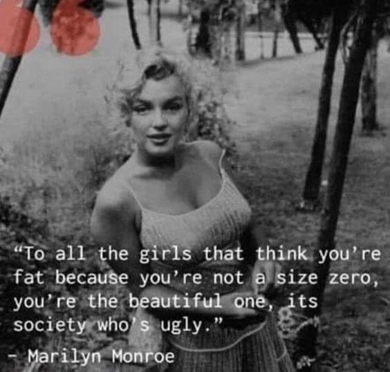 Guys would you date a woman if they said what Marilyn Monroe said in 1953?