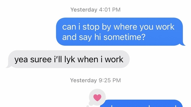 What should I text her next?