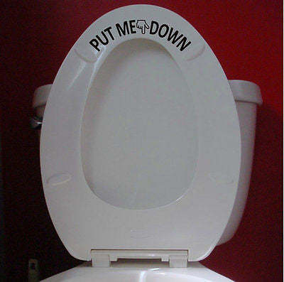 Guys, do you leave the toilet seat up?