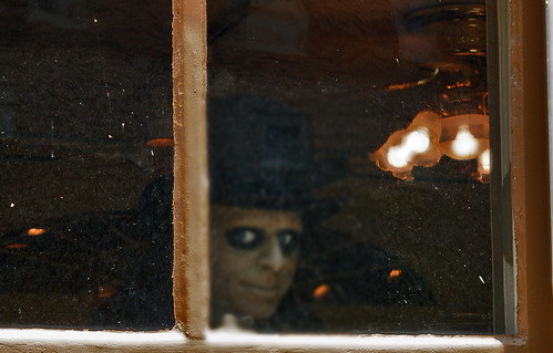 This guy looking in your window at night- What would you do?