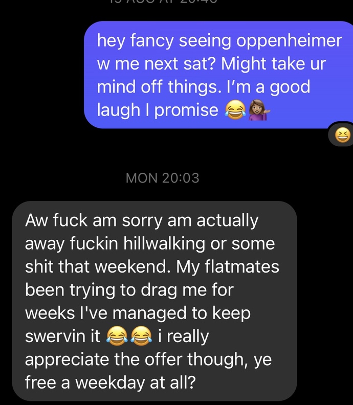 Do you think he wants to reject my offer but doesn’t want to seem rude so he’s hoping I cancel?