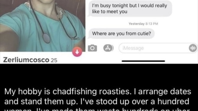 What is your opinion on “chadfishing”?