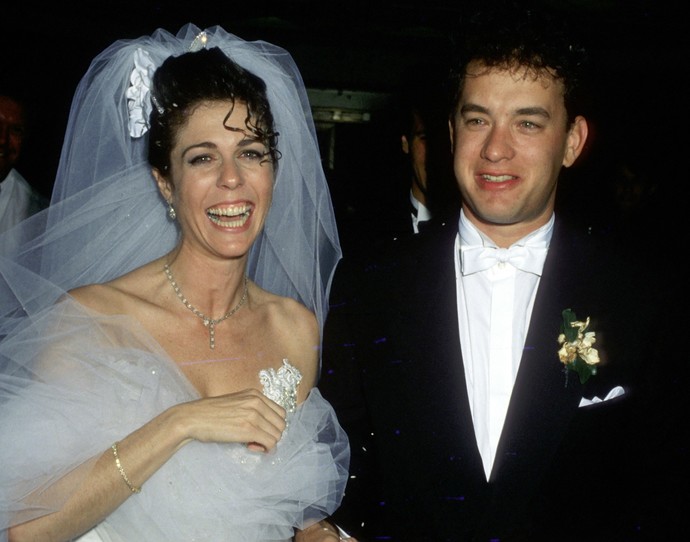 Rita Wilson and Tom Hanks - Wedding Day - April 1988