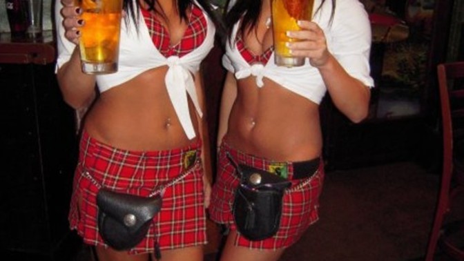 Has both the Tilted Kilt and Twin Peaks all-ladies staff made those franchises into a success by using stylish crop top attire dress codes?