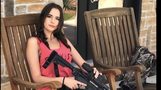 What would you do if your date like carrying an armed weapon everywhere she goes?