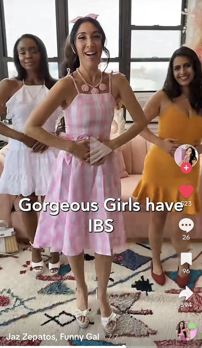 Do gorgeous girls have IBS?