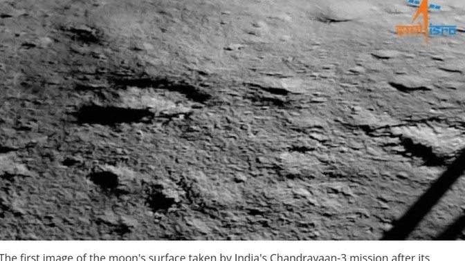 See 1st photos of the moon's south pole by India's Chandrayaan-3 lunar lander. This should give some answers to decades long conspiracy?