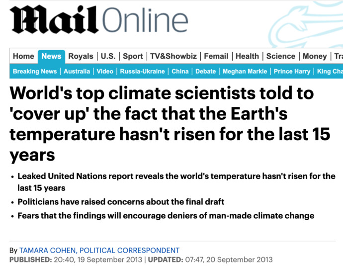 Is global warming true?