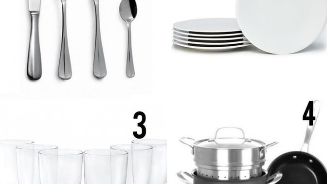 What order do you wash the dishes?