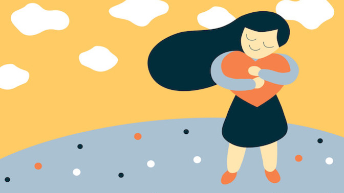 Who generally has higher self esteem: high or low value people?