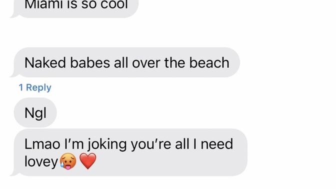 What do I even say to this? my boyfriend texted me this?