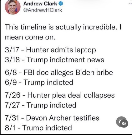 Did you know that Trump was arrested in Georgia today?