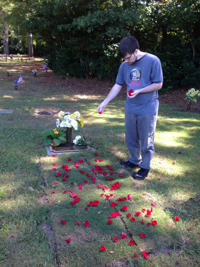 Spreading rose petals helped.