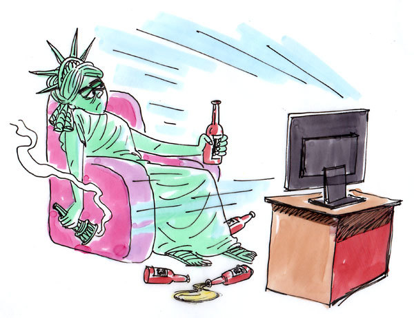 Who do you blame for the rapid moral decline in Western civilization especially America and why?