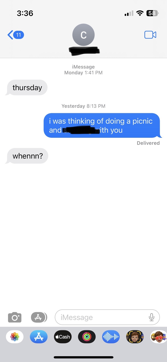 Is she gonna lose intrest?