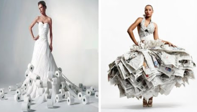 I think this wedding dress is beautiful, I'd like to wear one like it one day, do you think it's pretty too?